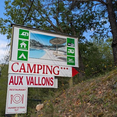 Camping Pres Du Lac De Sainte Croix Bauduen Exterior foto